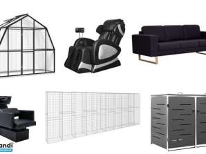 Lot of 408 Untested Furniture & Bazaar Units - Wholesale at Vida XL