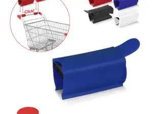 Antibakteriální klip na nákupní vozík modrý LT92717 N0011