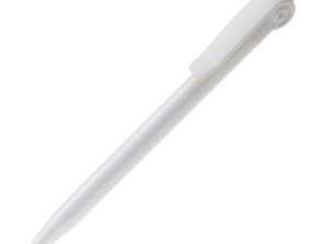 Ballpoint pen Solid White / White DLUGBIALY1 LT87671 N0101