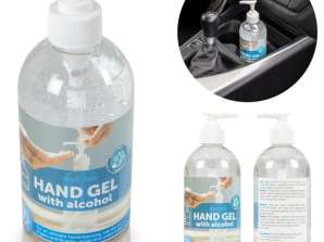 Cleaning gel with alcohol Trnsp White 500ml LT92707 N0401