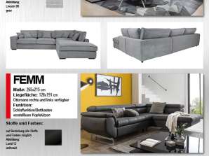 Wahl Sofa, Couch, Ecksofa, L-Form, U-Form, Bestellware Katalog Teil 2