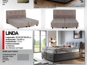 1. Choice of bed, box spring bed, ordered goods catalogue, different models