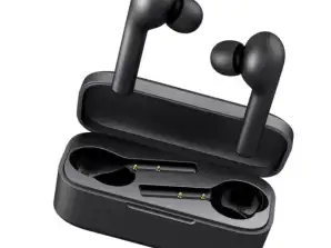 AUKEY EP-T21 Истински безжични слушалки Безжични слушалки 35 часа време за възпроизвеждане Черно