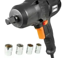 ELECTRIC IMPACT WRENCH 450W CASE + SOCKETS