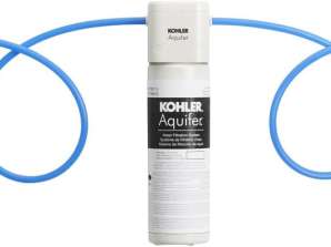 KOHLER 77685-NA Sistema de filtração de água de cartucho único aquífero, filtro de água, sistema de filtração e absorção de um estágio