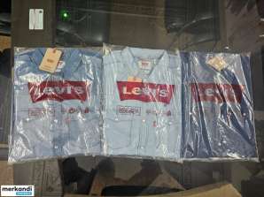 Levi's : Vyriški L/S džinsiniai marškiniai. Akcijų siūlymai su super nuolaida!