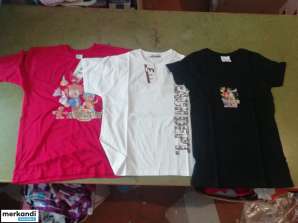 T-shirts, shirts, undershirts, blouses