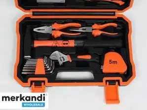 TECH-KRAFT TOOL SET; 53 PCS, IN CASE; 217 PCS A-STOCK.