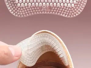Silicone sticker for adhesion to heels