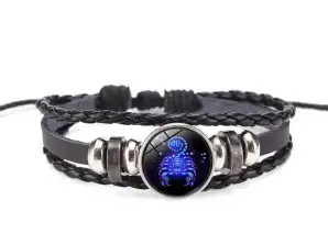Zodiac bracelet for men, Scorpio