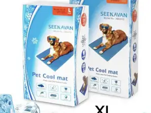 Размер XL Освежающий охлаждающий коврик для собак и кошек Безопасный гель для животных