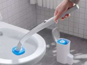 Perie de curatat toaleta ToiletBrush, cu 16 odorizante incluse