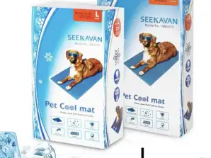 L méretű frissítő hűtőszőnyeg kutyáknak és macskáknak Safe Gel állatok számára