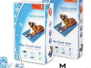 Size M Refreshing Cooling Mat for Dogs and Cats Safe Gel for Animals