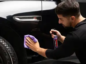 Professional solution with ceramic coating for car polishing