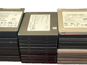 SSDs de alta qualidade de 256GB da Samsung, Micron e SanDisk - Interface SATA III de 2,5