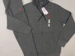 Ralph Lauren tréningruha teljes cipzáras kapucnis pulóver
