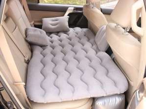 Автомобільний надувний матрац для сидіння лавки 130х63 см, Електронасос в комплекті