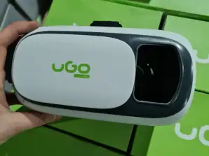 VR Briller uGO - Google VR for telefon med kontroller. Blåtann