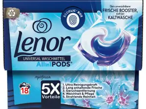 LENOR All-in-1 18 Pods Aprilfrisch Laundry Capsules