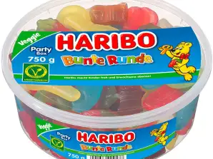 HARIBO COLORFUL ROUND 750G DS