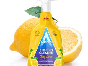 Astonish Zesty Lemon Kitchen Cleaner Removes Grease and Dirt750ml