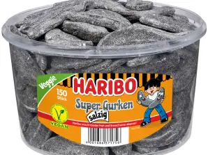 HARIBO SUP. KOMKOMMER ZOUT. 150ST 1350G DS