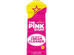 The Pink Stuff Miracle Leche Limpiadora Partículas Inglesas Naturales 500g