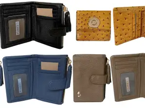 WALLETS WALLET CARD POUCHES BUSINESS CARD PURSES BLACK BLUE YELLOW BROWN