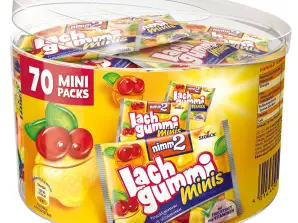 NIMM2 LAUGHING GUM MINIS ROUND BOX 735G DS