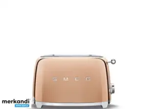 Smeg Toaster 2 Schlitze 50s Style Rose Gold TSF01RGEU