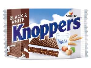 STORCK KNOPPERS BLACK & WHITE 8X25G PK
