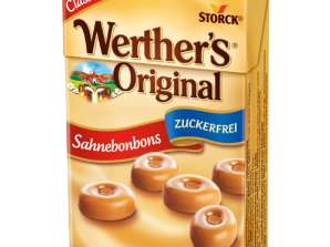 STORCK WERTHER'S MINIS WITHOUT SUGAR 42G BX