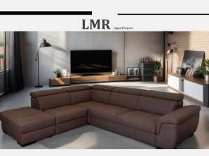 Разтегателен диван, ъглов диван и прав диван - фабрично качество, нов продукт, избор на цвят, плат или