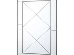 Hartford velké nástěnné zrcadlo pro maloobchodní prodejny – moderní design, 180 x 120 cm