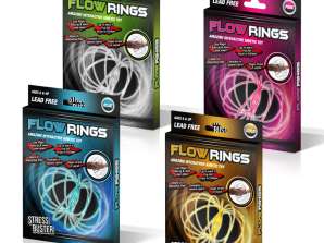 Magic Flow Rings vairumtirdzniecība: interaktīva kinētiska rotaļlieta dažādās krāsās
