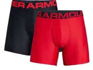 Under Armour (UA) - Menn boksere kort. 2stk pakke. Stil: Boxerjock.  Aksjetilbud til rabatt!
