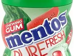Mentos Gum Watermelon and Pure Freshmint 60GR