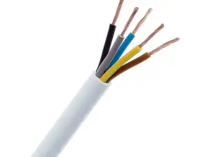 OWY kabel H05VV-F 5G0,75 fåtrådig 5x0,75mm2