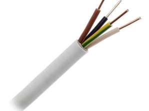 Cable YDY 4x1,5mm2 żo 450/750V