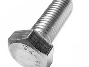 Vite M10x20mm (25mm) esagonale in acciaio inox A2