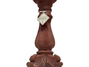 Brown cement Campo Verde Lavanda candlesticks