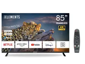 TV 85 Inch, SMART Webos 4K-UHD, DVBT2- Magic Remote, Brand New