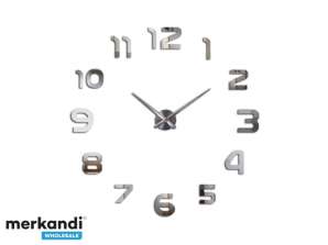 SA086 3D DIY Mirror Wall Clock 60cm