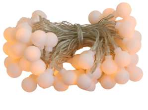 CHRISTMAS LIGHTS GARLAND BALLS 50 LED