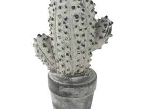 Cactus in cemento grigio - Accessori per la casa