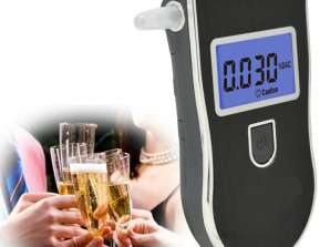AL6 LCD BREATHALYZER WITH MOUTHPIECES