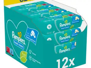 Pampers Baby Wet Wipes Fresh Clean 12x52 (624 pieces)