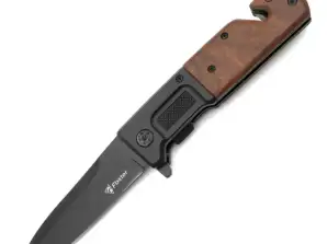 JAGD SURVIVAL KLAPPBARES RETTUNGSMESSER 23CM 12