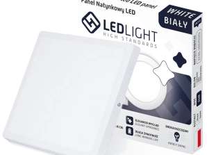 LED PLAFOND SURFACE-MOUNTED PANEL NON-BLINKING CCD WARM WHITE 24W